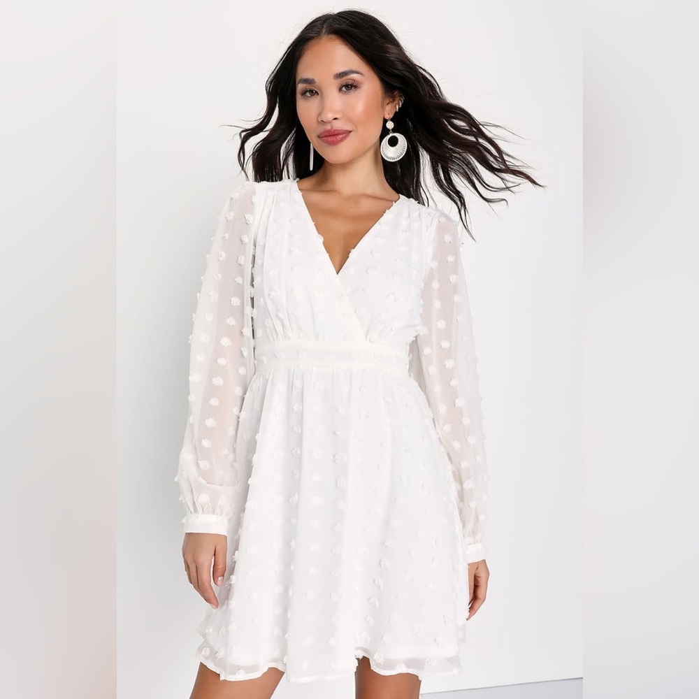 Lulus white dress